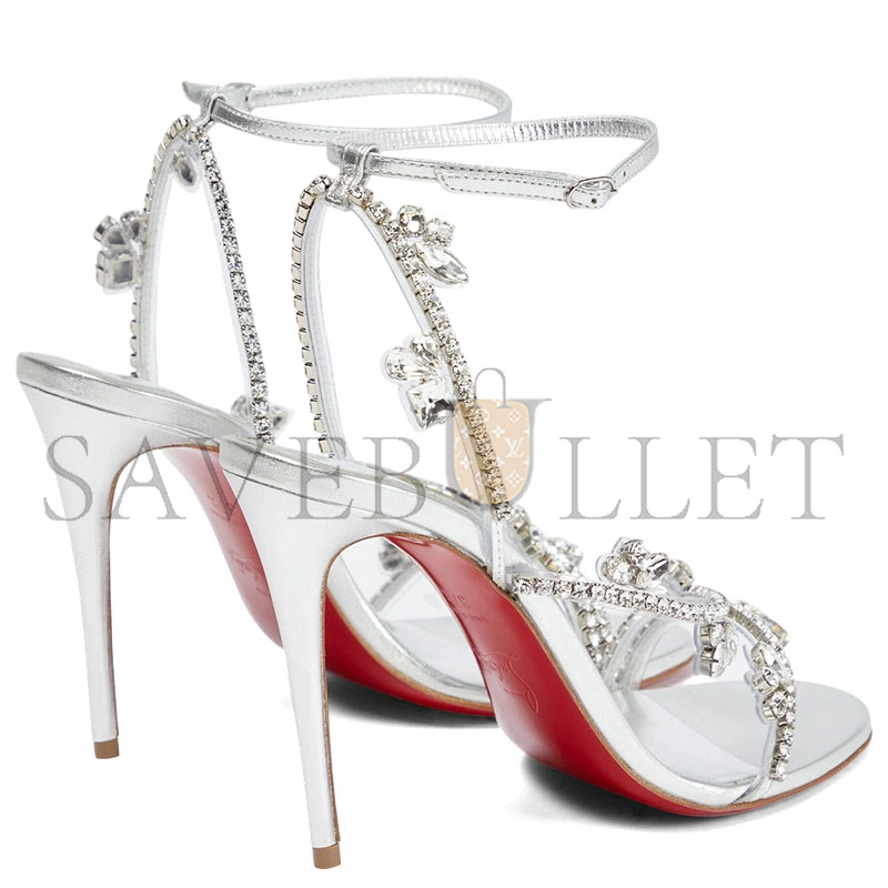 CHRISTIAN LOUBOUTIN CHRISTIAN LOUBOUTIN JOLI QUEEN EMBELLISHED SANDAL P00696485